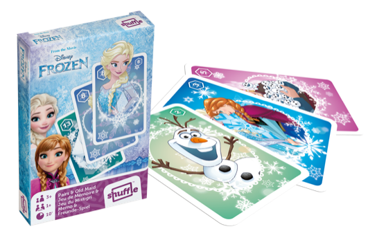 Card Game Brand New MORRISONS Disney Frozen Happy Families Playing Cards Sealed 
