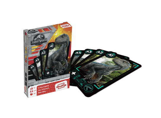 Details about   Shuffle 100241004 Jurassic World Card Game Multi Coloured 