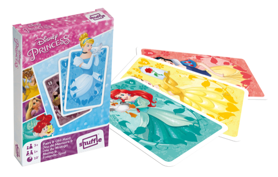 +App Shuffle Card Game Double Domino Disney Princess 