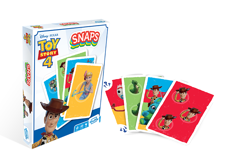 Family Fun Game Snap New 36 Character Cards Toy Story 4 Playing Cards 