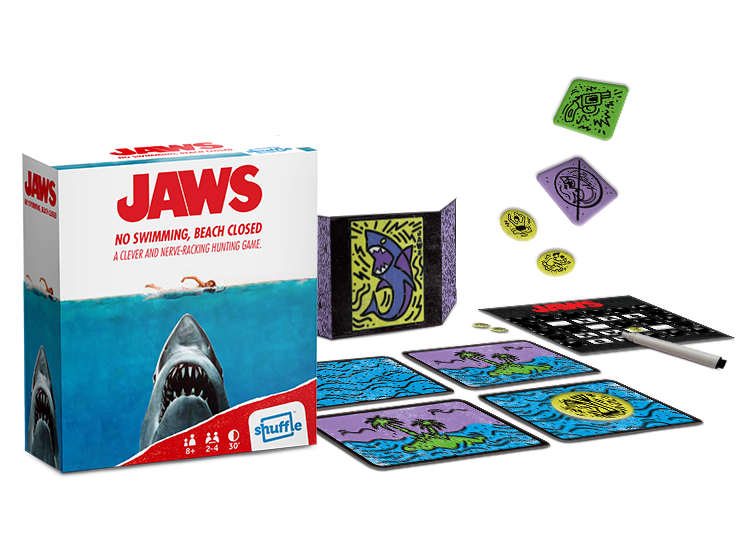JAWS: The Card Sharking Game, Board Game